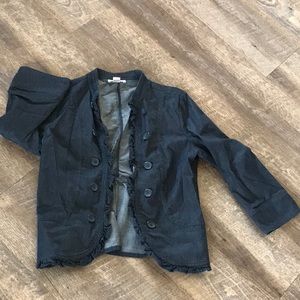 LOFT 3/4 Sleeves Denim Jacket